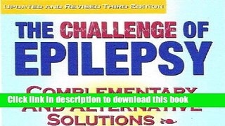 Collection Book The Challenge of Epilepsy: Complementary and Alternative Solutions