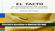 Collection Book El Tacto: La Importancia de la Piel en las Relaciones Humanas (Paidos Saberes