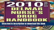 Collection Book Delmar Nurse s Drug Handbook 2010 Edition (Book Only)