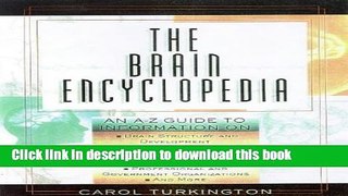 New Book The Brain Encyclopedia