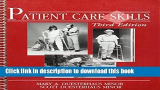 New Book Patient Care Skills