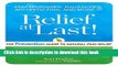 New Book Relief at Last!:Â The Prevention Guide to Natural Pain Relief