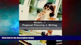Must Have  Models of Proposal Planning   Writing  READ Ebook Full Ebook Free