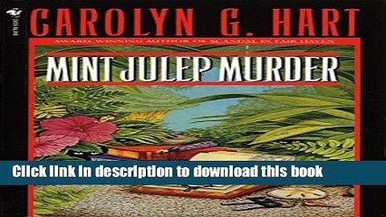 [Download] Mint Julep Murder Paperback Online