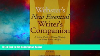 Must Have  Webster s New Essential Writer s Companion: A Concise Guide to Writing Effectively for
