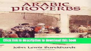 New Book Arabic Proverbs