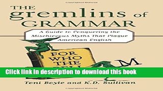 Collection Book The Gremlins of Grammar