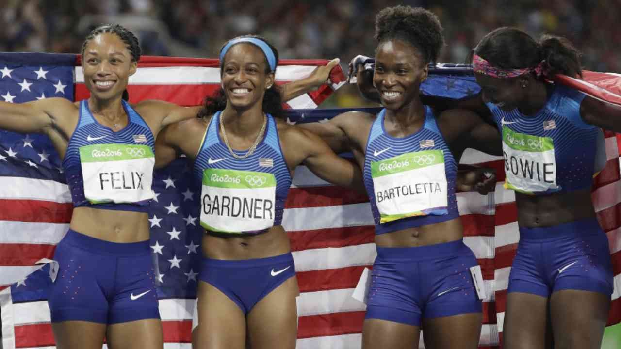AP: Bolt Overshadowing Allyson Felix