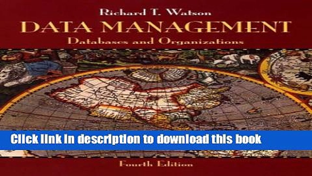 [Download] Data Management: Databases and Organizations Hardcover Online