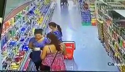 Women Stealing Caught on Camera video
