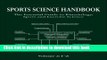New Book Sports Science Handbook: Volume 2: The Essential Guide to Kinesiology, Sport   Exercise