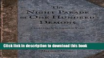 Collection Book The Night Parade of One Hundred Demons: A Field Guide to Japanese Yokai (Yokai