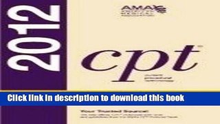 New Book CPT Standard 2012 (Current Procedural Terminology (CPT) Standard)