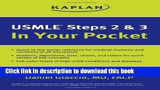 Collection Book USMLE Steps 2 and 3: In Your Pocket