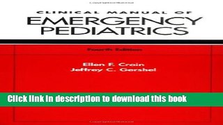 Collection Book Clinical Manual of Emergency Pediatrics