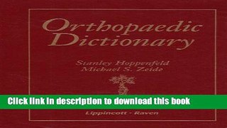 Collection Book Orthopaedic Dictionary