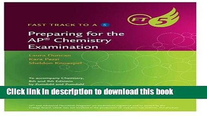 New Book Preparing for the AP Chemistry Examination (Fast Track to a 5)