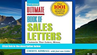 READ FREE FULL  Ulimate Book of Sales Letters  READ Ebook Full Ebook Free