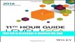Collection Book Wiley 11th Hour Guide for 2016 Level I CFA Exam