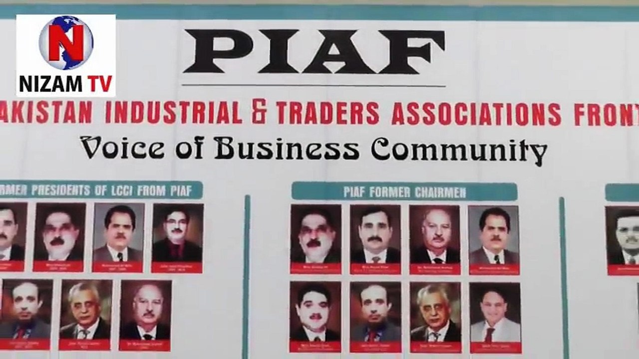 CH IFTIKHAR BASHIR President DRRIVA | 20th Aniversary PIAF | Nizam-TV