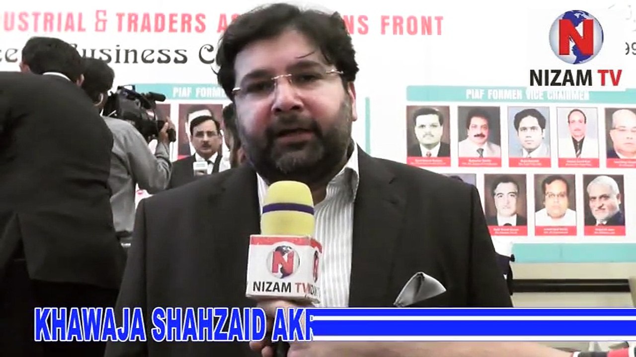 KHAWAJA SHAHZAIB AKRAM Vice Chiarman PIAF 20th Aniversary PIAF | Nizam-TV