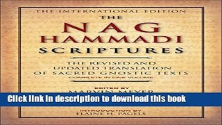 New Book The Nag Hammadi Scriptures: The Revised and Updated Translation of Sacred Gnostic Texts