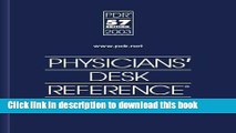 Collection Book Physicians  Desk Reference 2003 (Physicians  Desk Reference (Pdr))