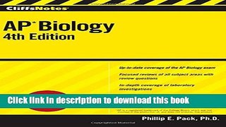 Collection Book CliffsNotes AP Biology, Fourth Edition (Cliffs Ap Biology)