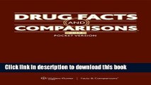 Collection Book Drug Facts and Comparisons 2013 Pocket Version: Pocket Version 2013 (Drug Facts