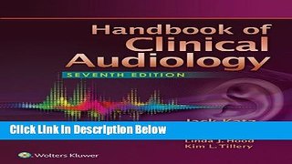 Books Handbook of Clinical Audiology Free Download