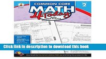 New Book Carson Dellosa Common Core 4 Today Workbook, Math, Grade 2, 96 Pages (CDP104591)