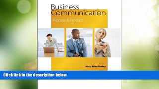 Must Have PDF  Business Communication: Process and Product  Free Full Read Most Wanted