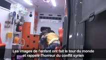 Enfant blessé à Alep: l'ambulancier qui l'a secouru raconte