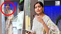 Sonam Kapoor IRRITATED With Paparazzi