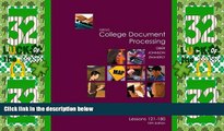 Must Have PDF  Gregg College Keyboarding   Document Processing (GDP), Lessons 121-180 text: 10th