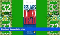 Big Deals  Resumes That Knock  em Dead  Best Seller Books Best Seller