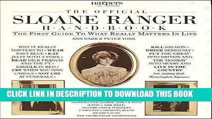 Read Now Official Sloane Ranger Handbook PDF Online