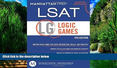 Tải video: Big Deals  Logic Games: LSAT Strategy Guide, 4th Edition  Full Ebooks Most Wanted