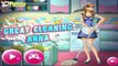 Anna Frozen Great Cleaning | Disney Princess Frozen Anna Games For Kids