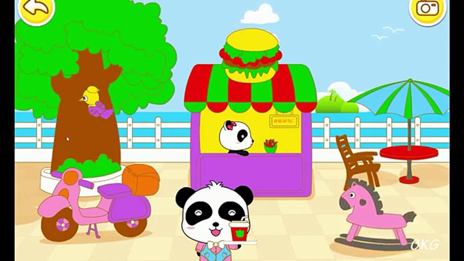 Baby Panda Video Games Babyteaching Compilation Fun Baby Games