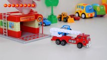Машинки мультфильм - Город машинок - 32 серия: Бригада пожарная. Развивающие мультики