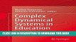 Read Now Complex Dynamical Systems in Education: Concepts, Methods and Applications Download Online
