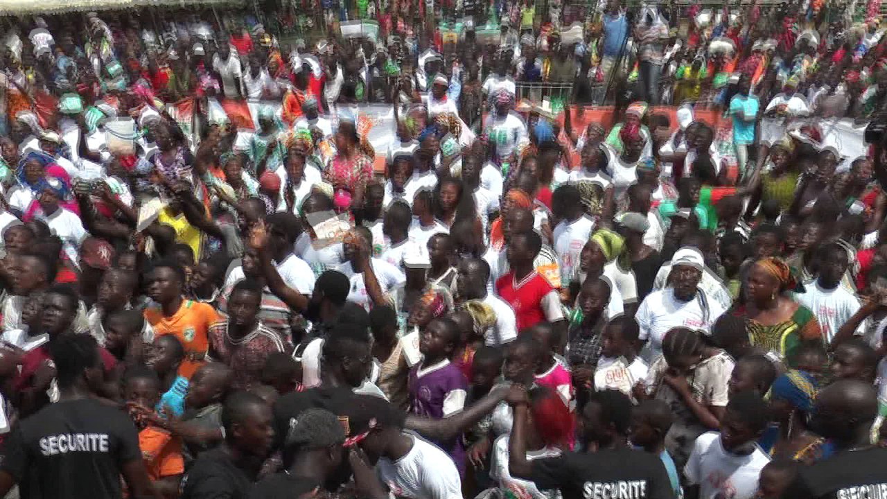 Odienné et Nasseneba Touré acceuillent le Ministre Amadou Gon Coulibaly pour le "Oui"