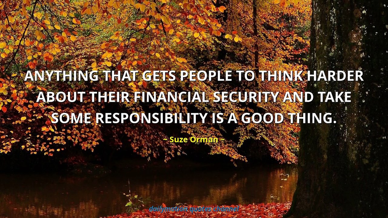 Suze Orman Quotes #1