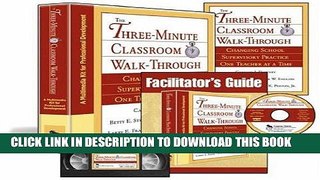 Read Now The Three-Minute Classroom Walk-Through (Multimedia Kit): A Multimedia Kit for