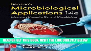 Read Now Benson s Microbiological Applications, Laboratory Manual in General Microbiology Complete