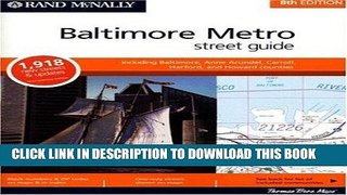 Read Now Rand McNally 8th Edition Baltimore Metro street guide including Baltimore, Anne Arundel,