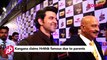 OMG!! Kangana Ranaut Insults Hrithik Roshan Again- Bollywood News