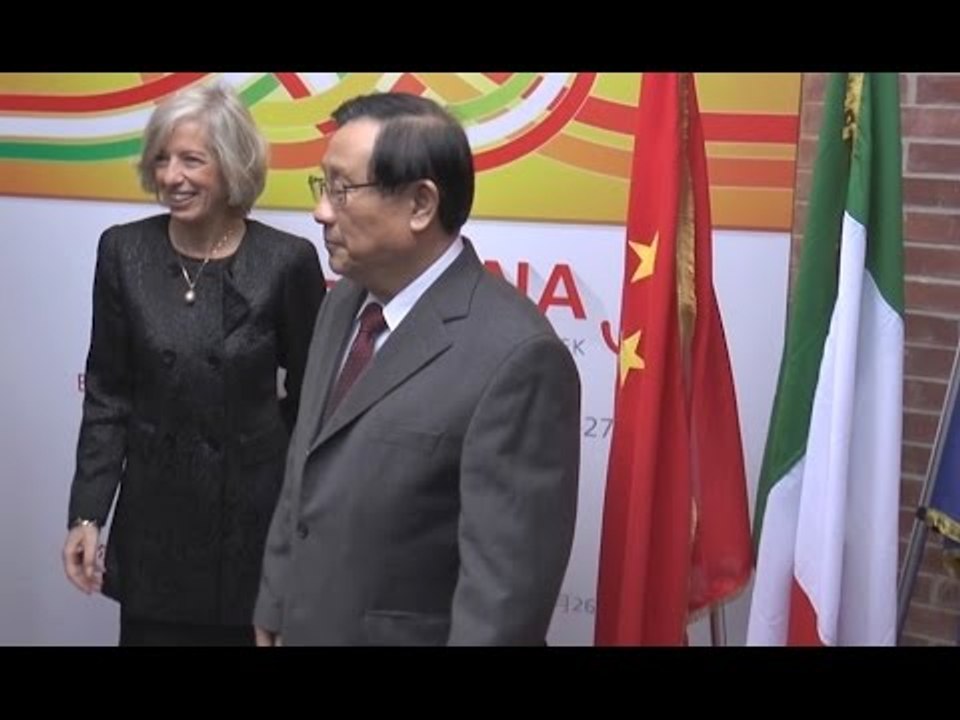 Napoli - Italia e Cina unite per l'innovazione, incontro col ministro Giannini (27.10.16)
