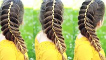 How to Dutch Fishtail Braid with Ribbon Ribbon Braids